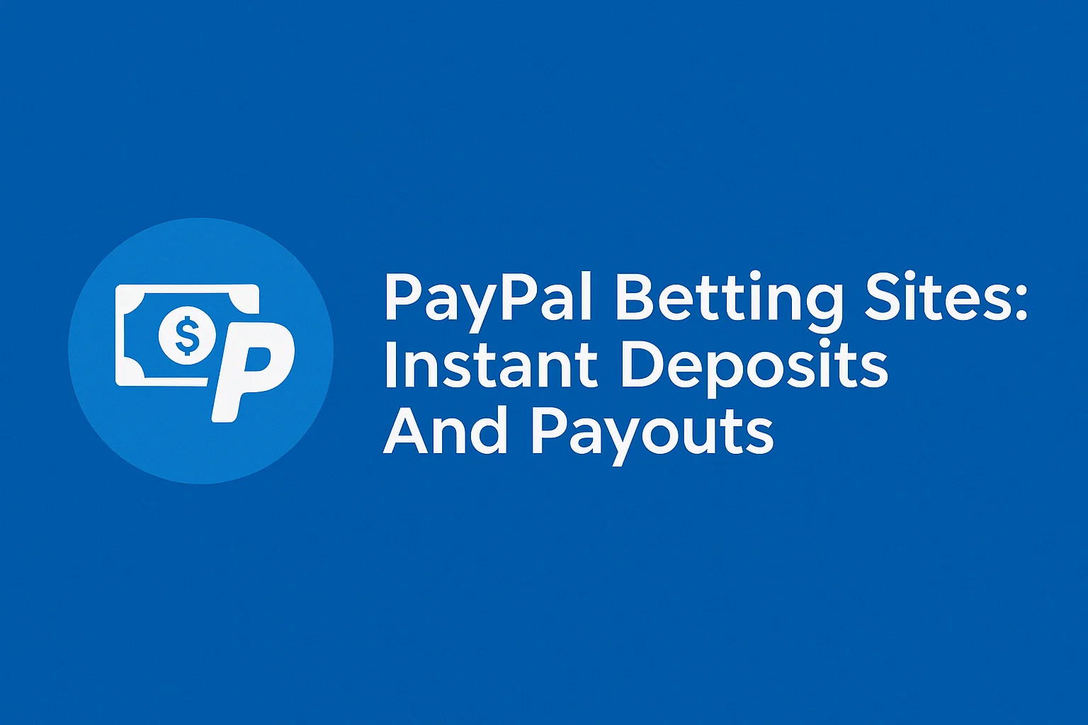 PayPal Betting Sites: Instant Deposits And Payouts